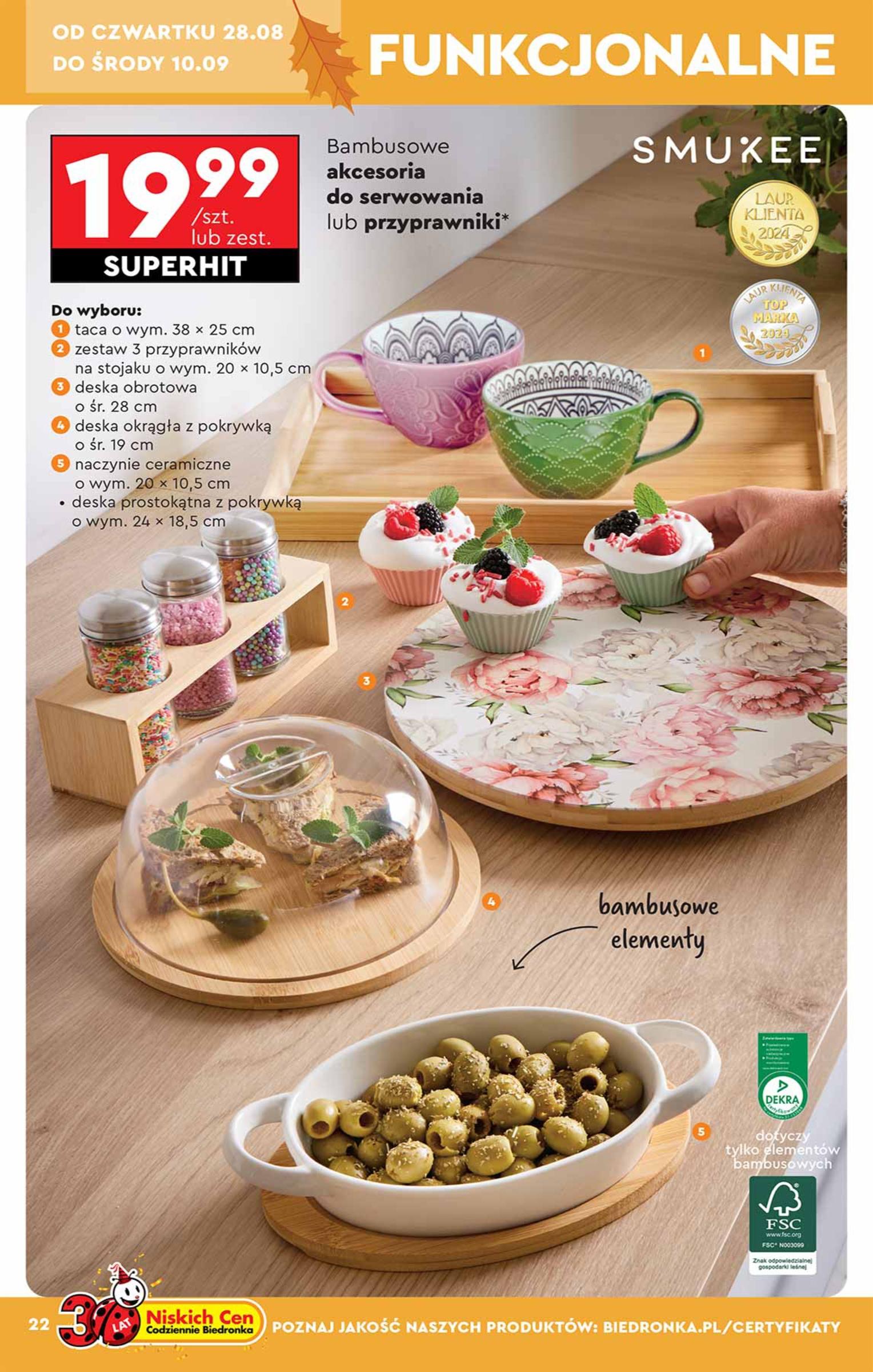 Gazetka promocyjna Biedronka str. 22