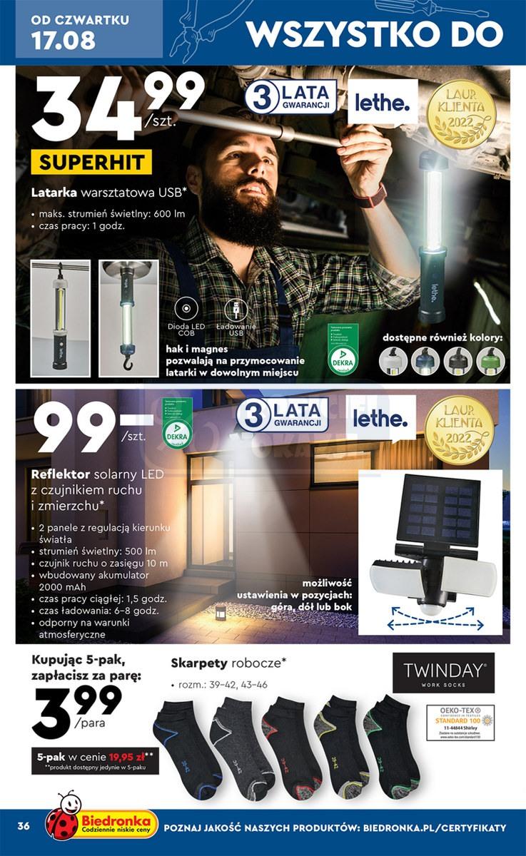 Gazetka promocyjna Biedronka str. 36