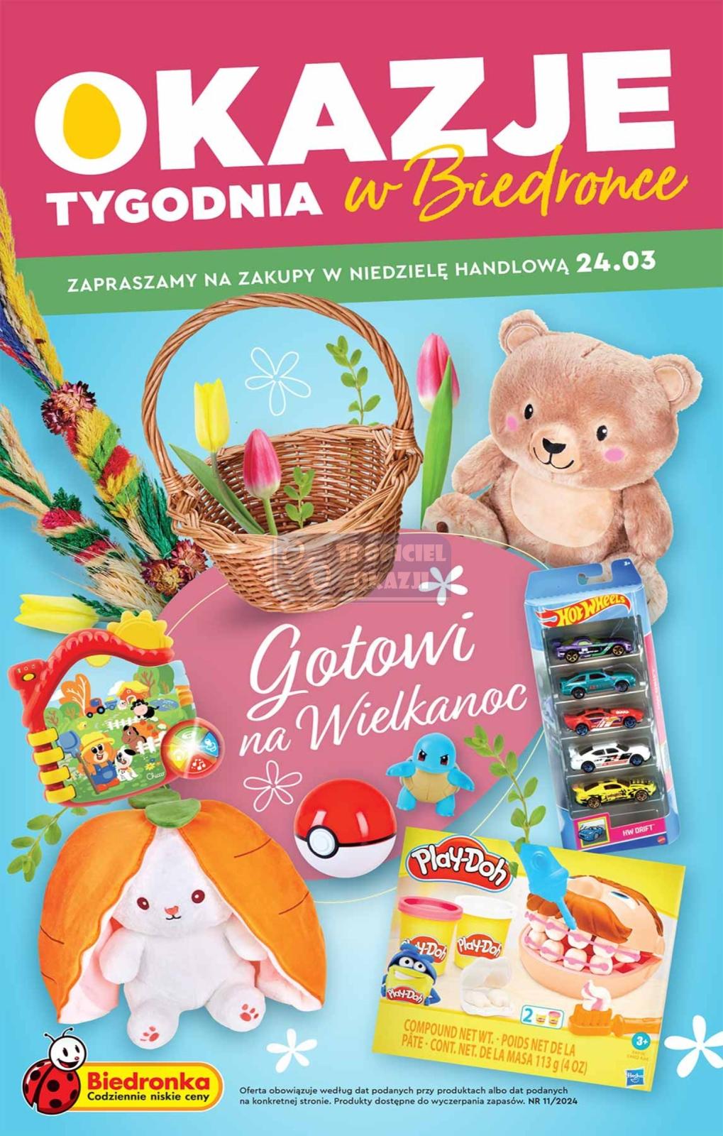 Gazetka promocyjna Biedronka str. 1