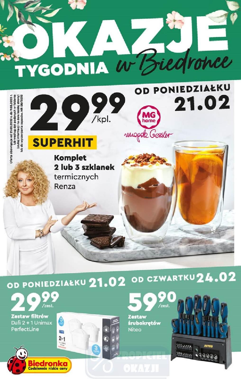 Gazetka promocyjna Biedronka str. 1