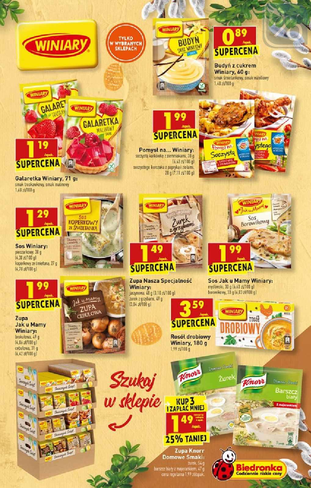 Gazetka promocyjna Biedronka str. 29