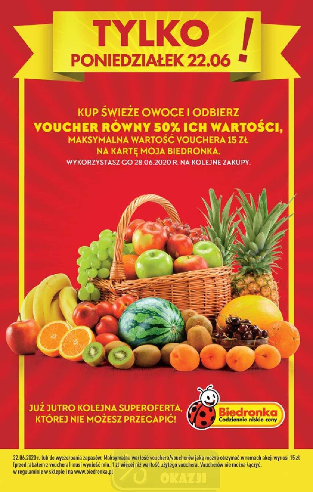 Gazetka promocyjna Biedronka str. 3