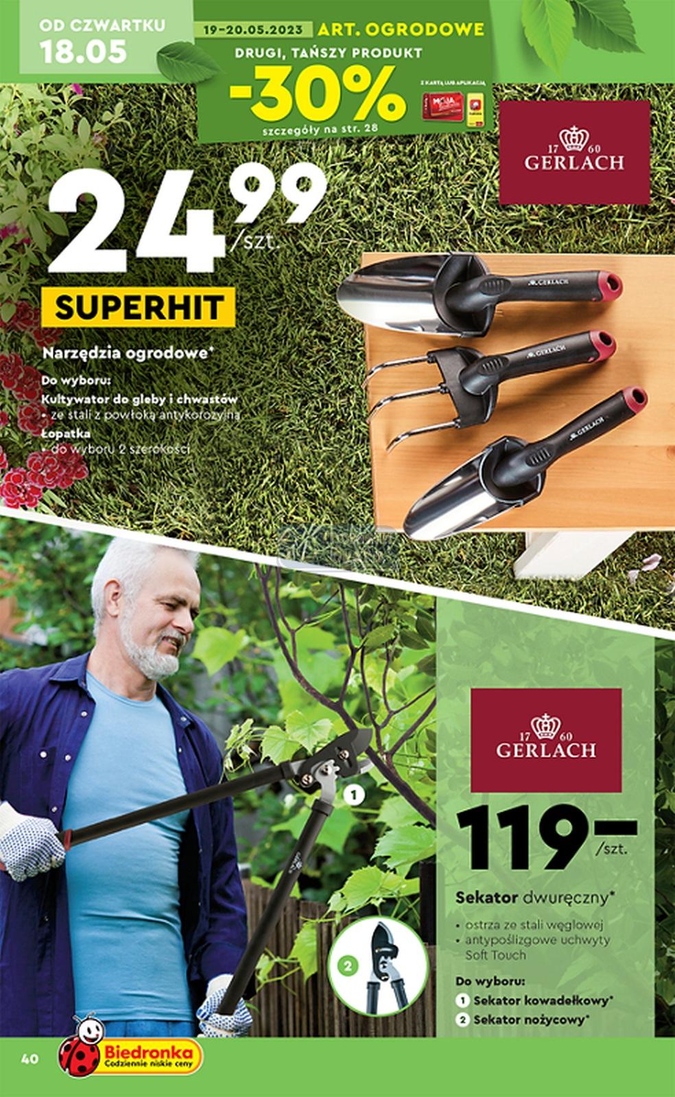 Gazetka promocyjna Biedronka str. 40