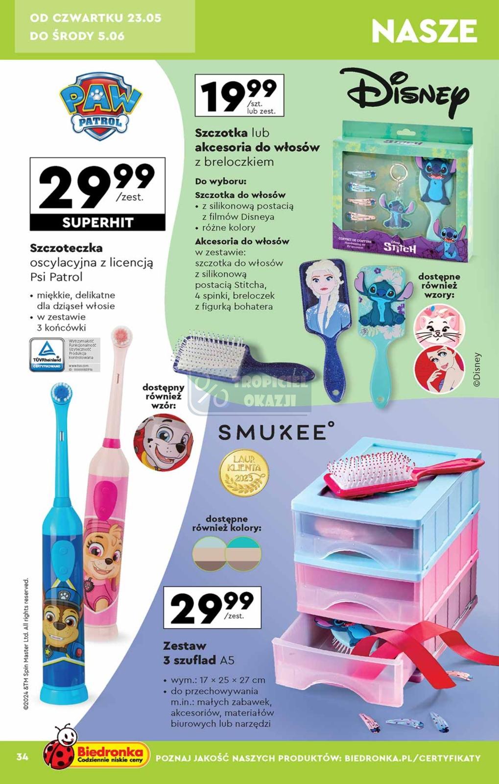 Gazetka promocyjna Biedronka str. 34