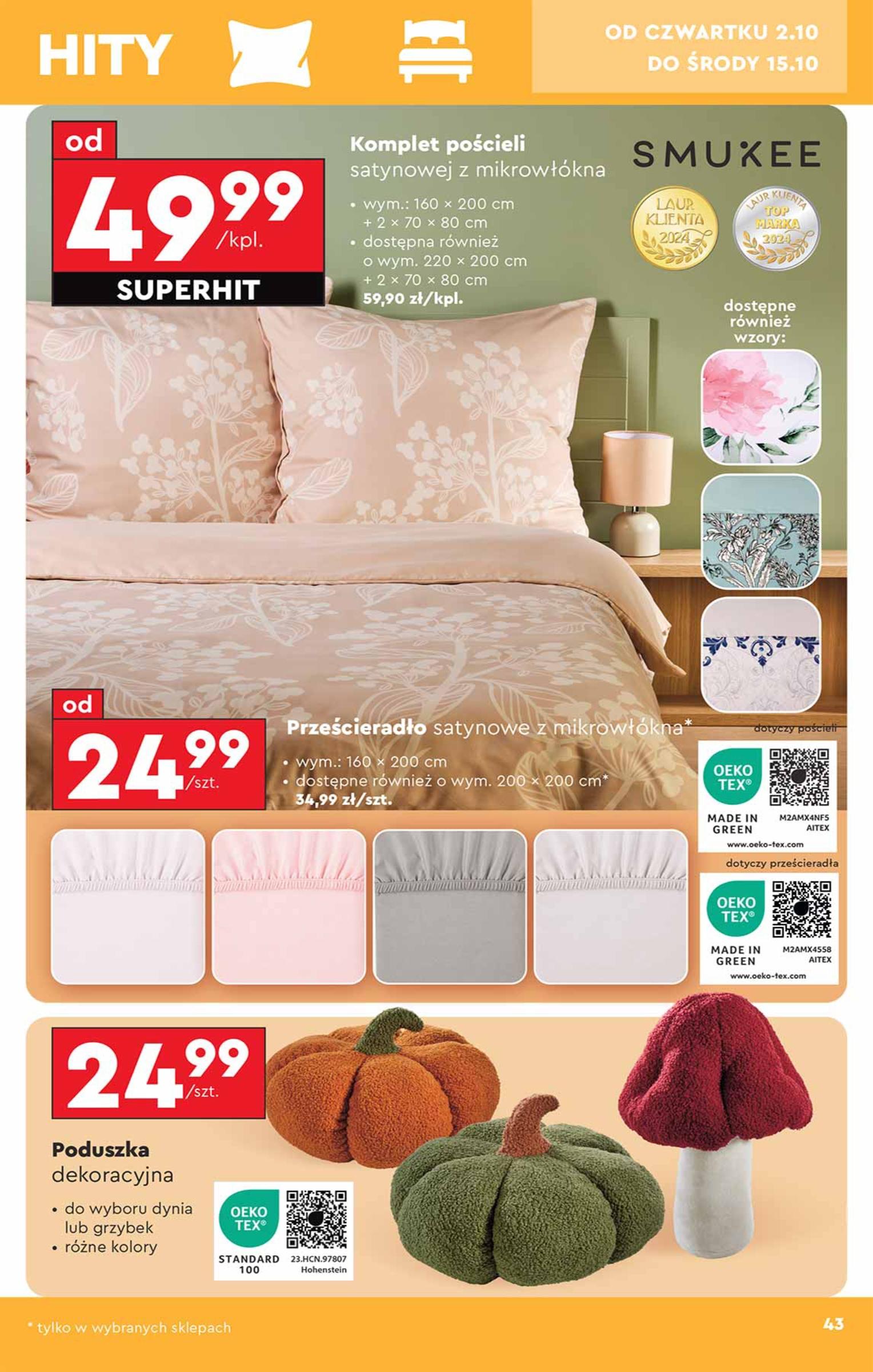 Gazetka promocyjna Biedronka str. 43