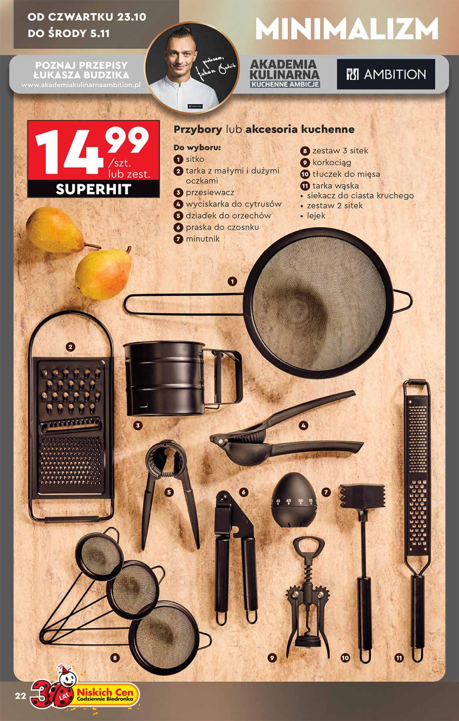 Gazetka promocyjna Biedronka str. 22