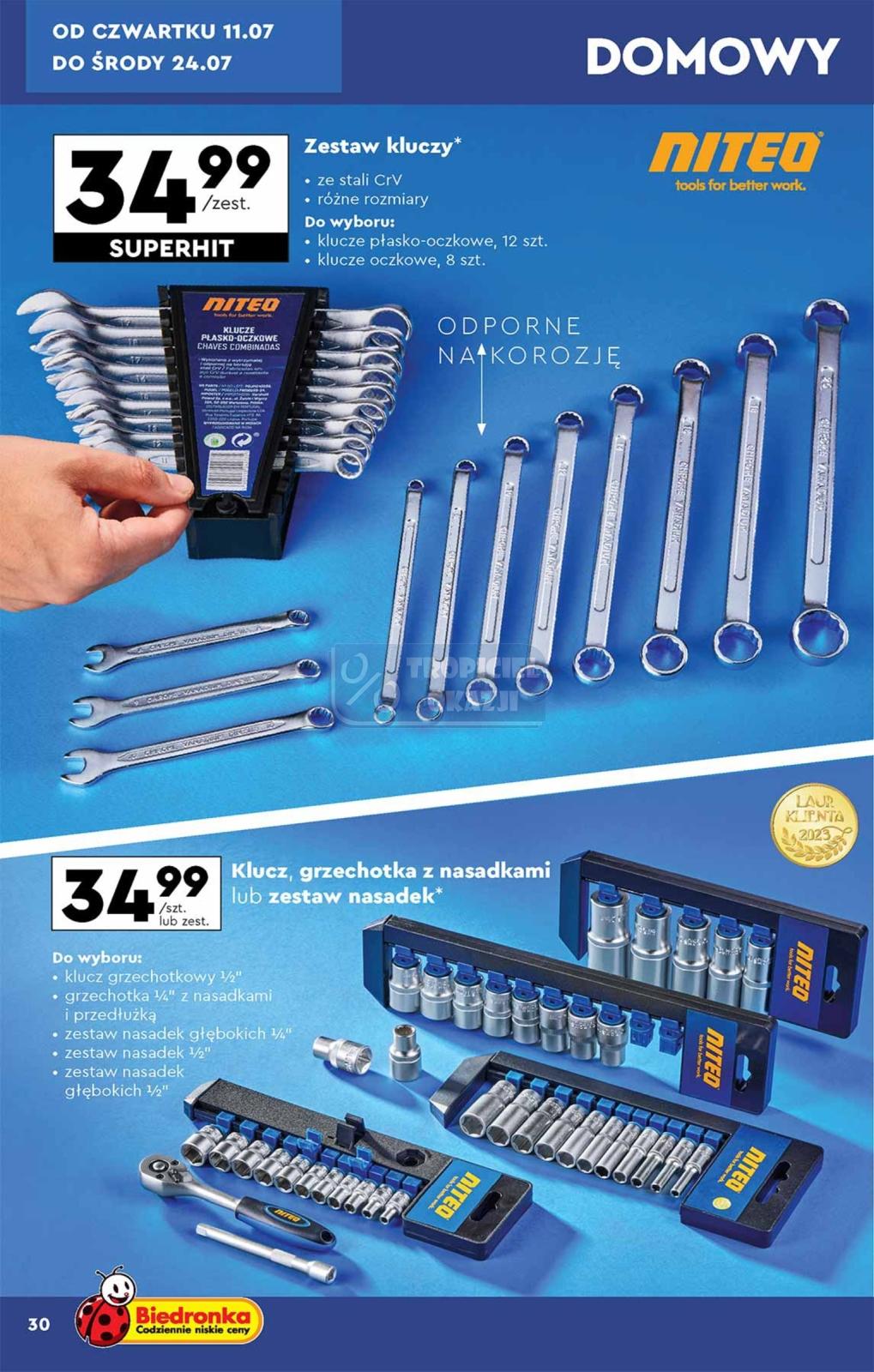 Gazetka promocyjna Biedronka str. 30