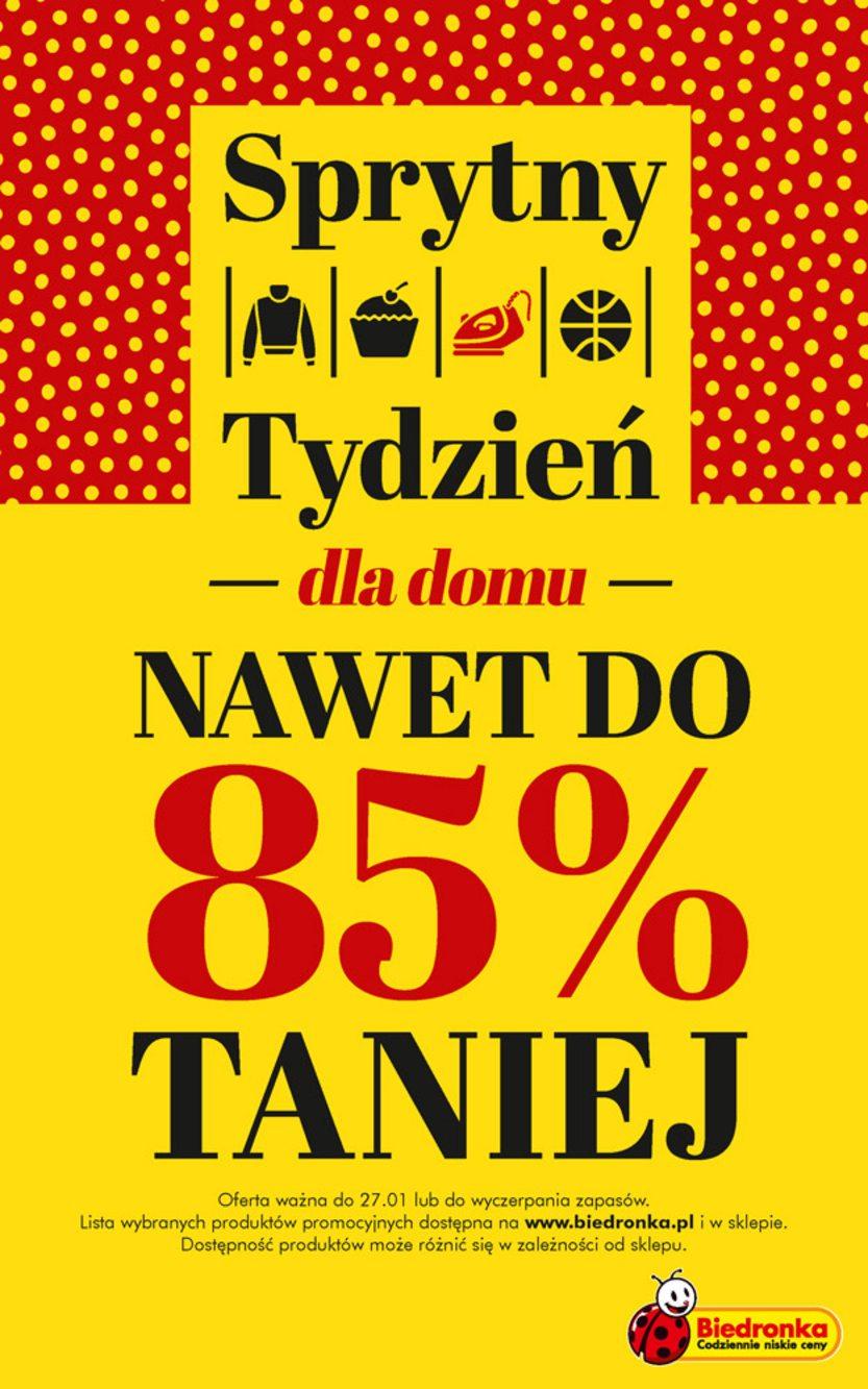 Gazetka promocyjna Biedronka str. 20
