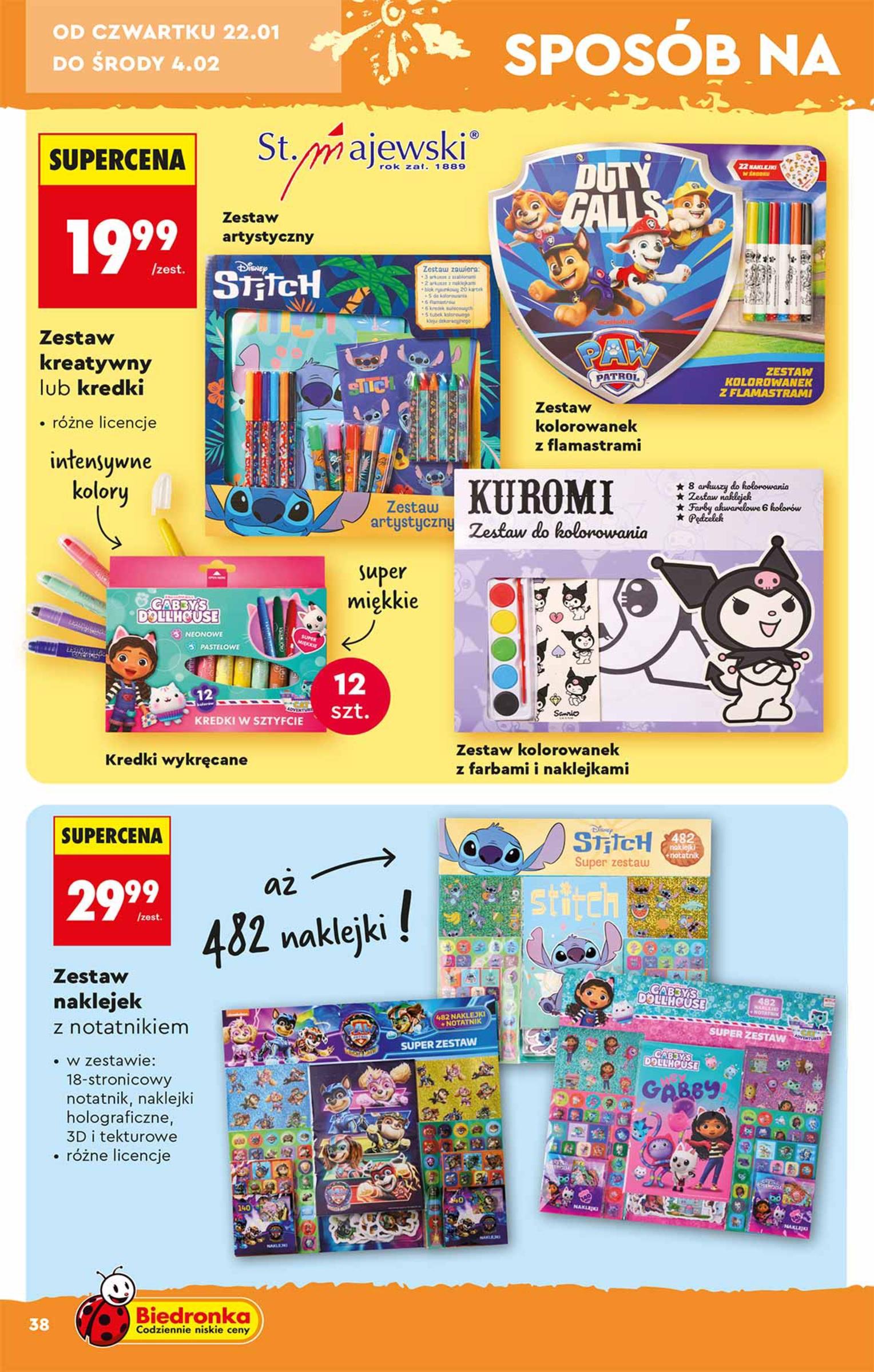 Gazetka promocyjna Biedronka str. 38