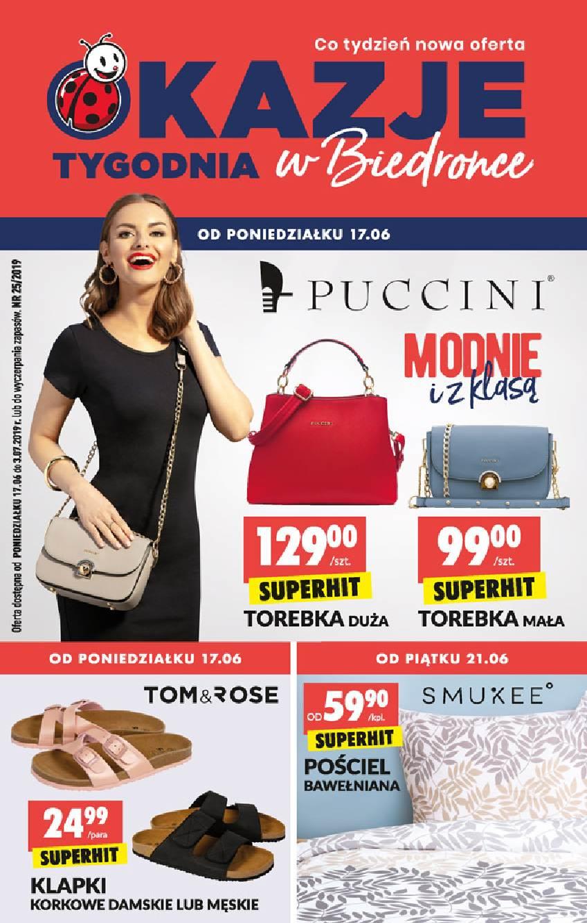 Gazetka promocyjna Biedronka str. 1