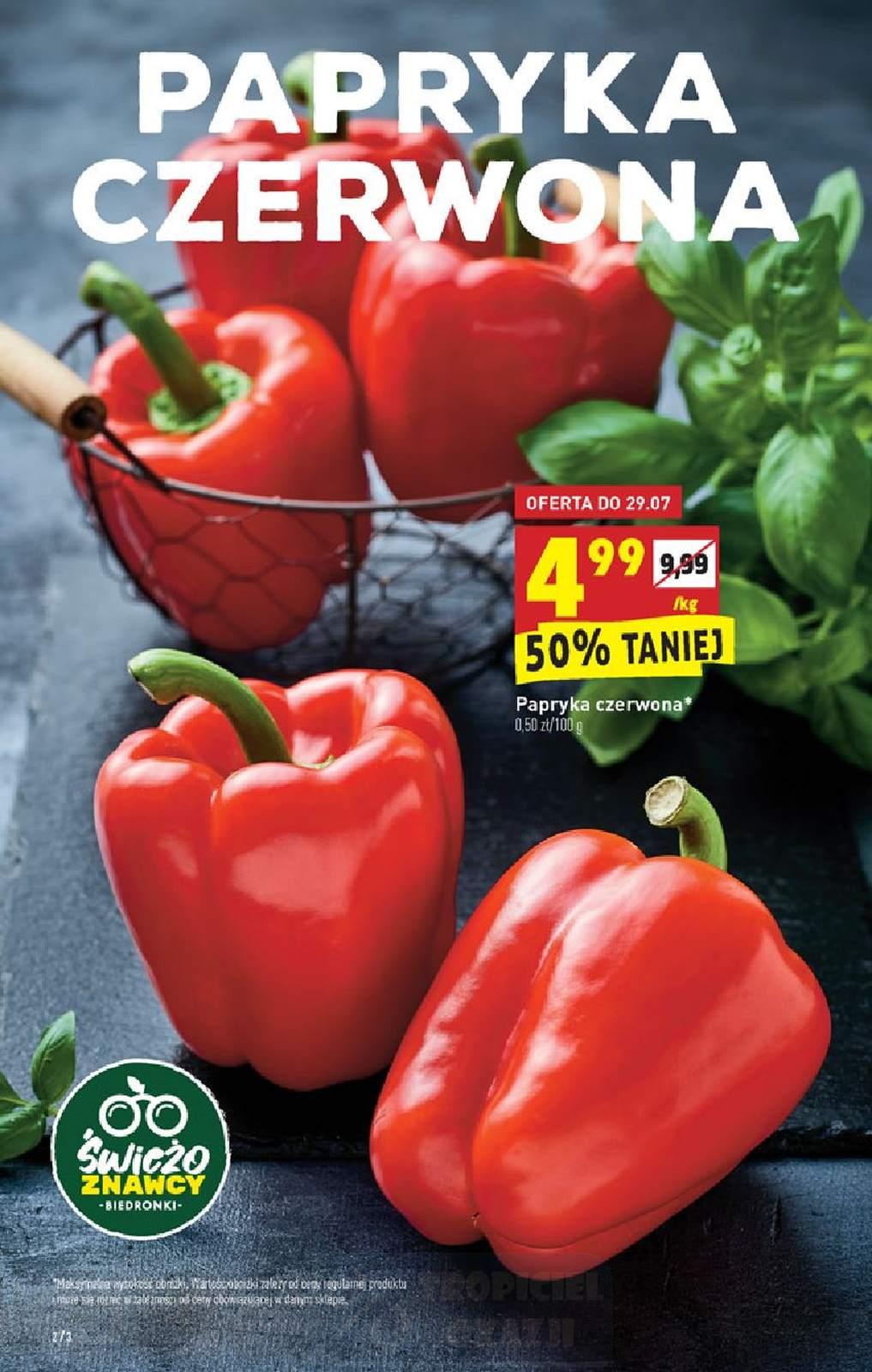 Gazetka promocyjna Biedronka str. 2