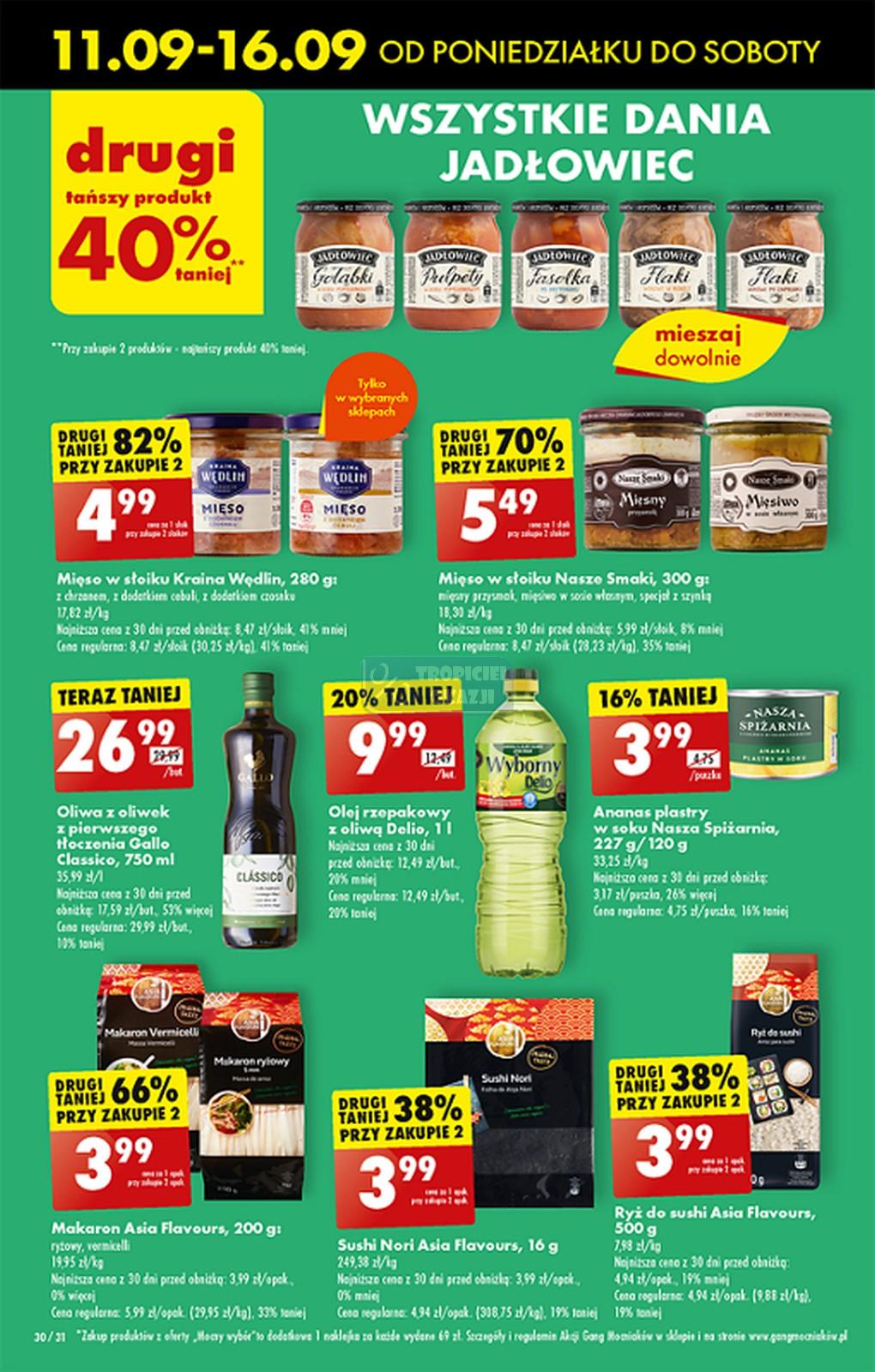 Gazetka promocyjna Biedronka str. 30