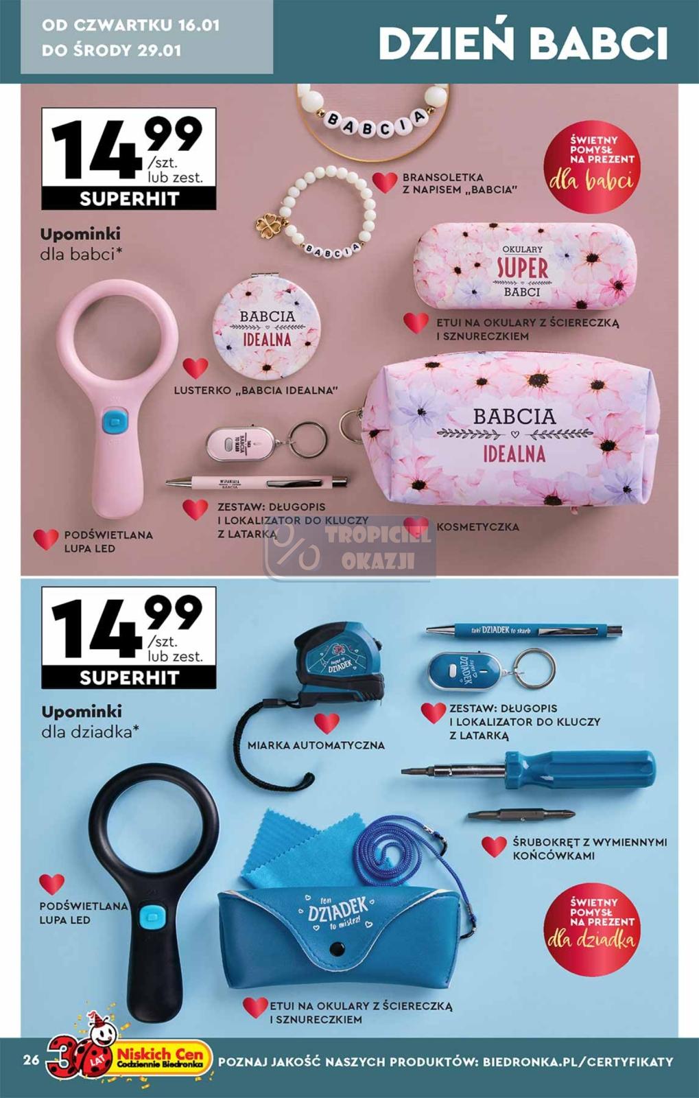 Gazetka promocyjna Biedronka str. 26