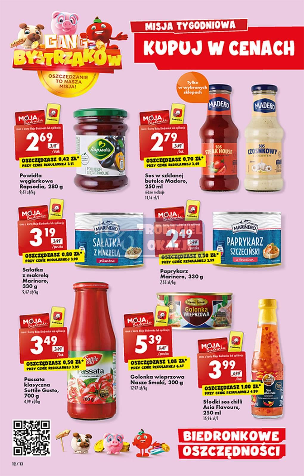 Gazetka promocyjna Biedronka str. 12