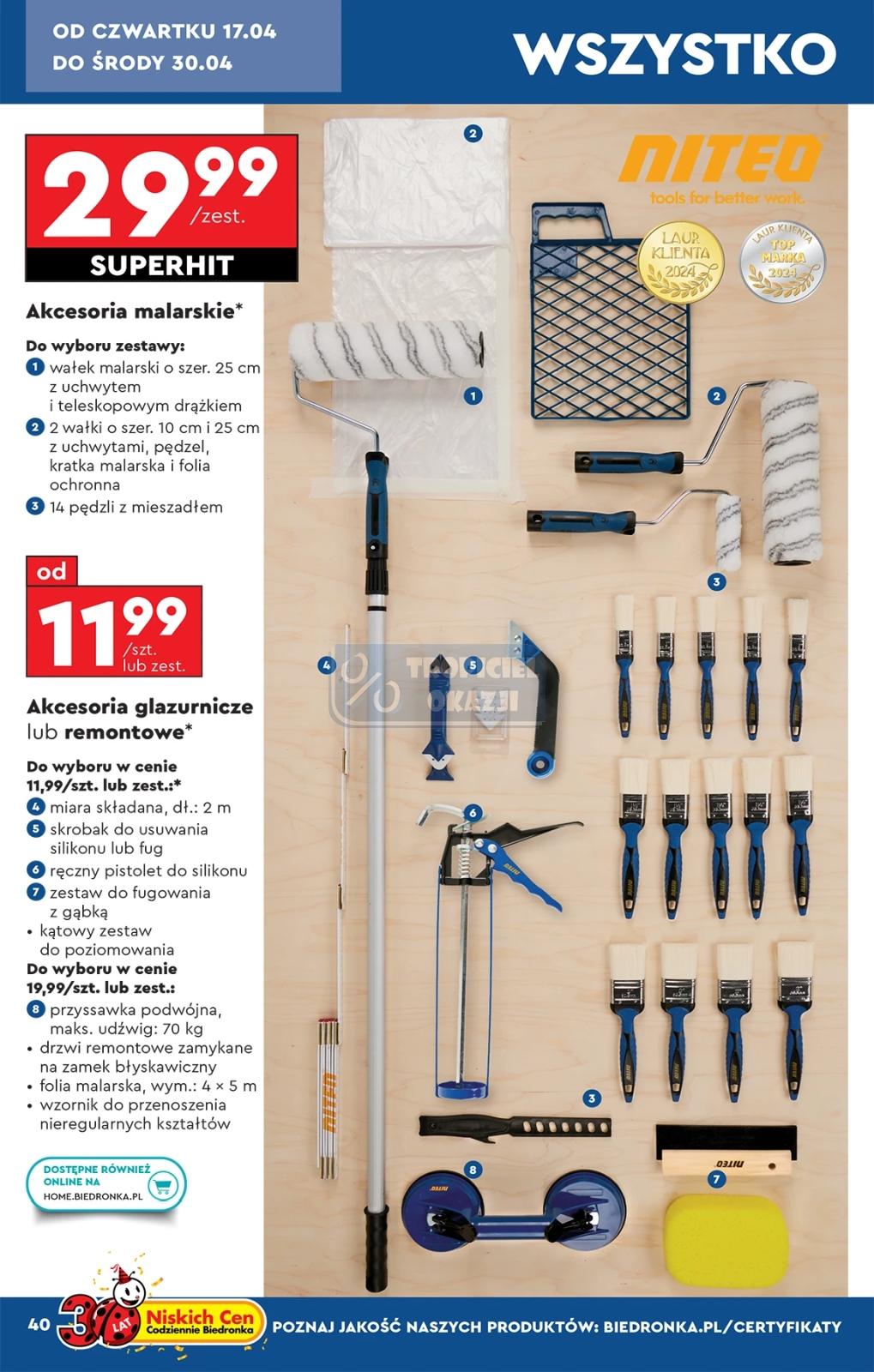 Gazetka promocyjna Biedronka str. 40