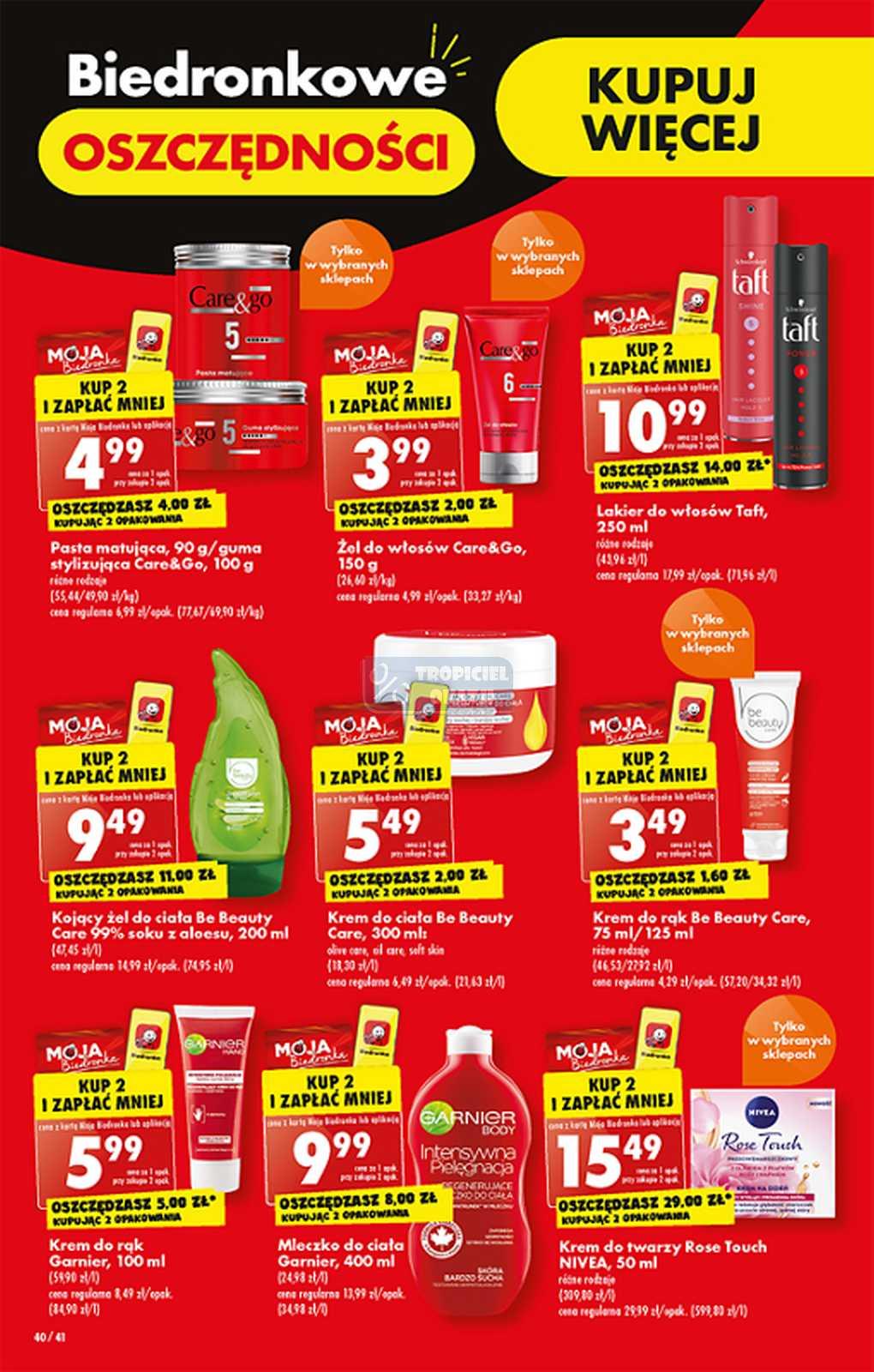 Gazetka promocyjna Biedronka str. 40