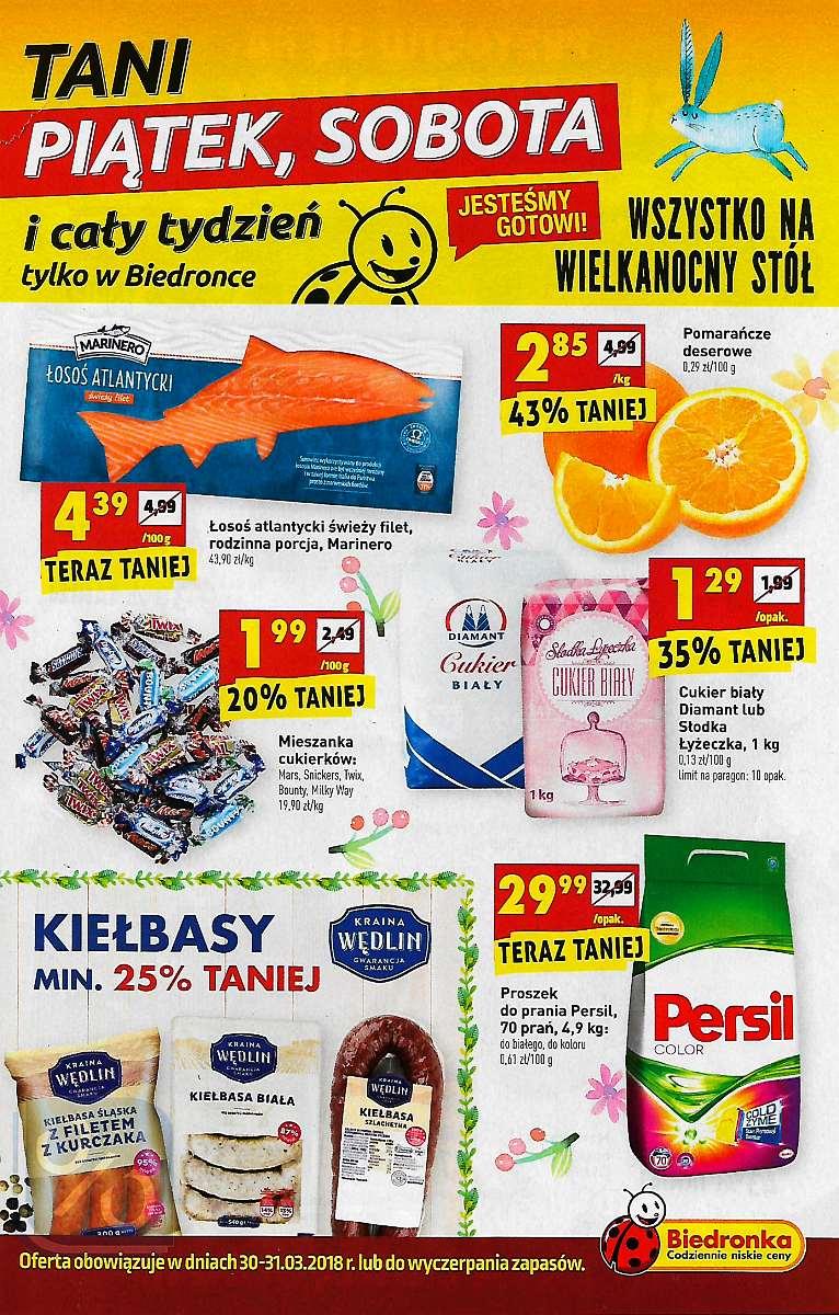 Gazetka promocyjna Biedronka str. 1