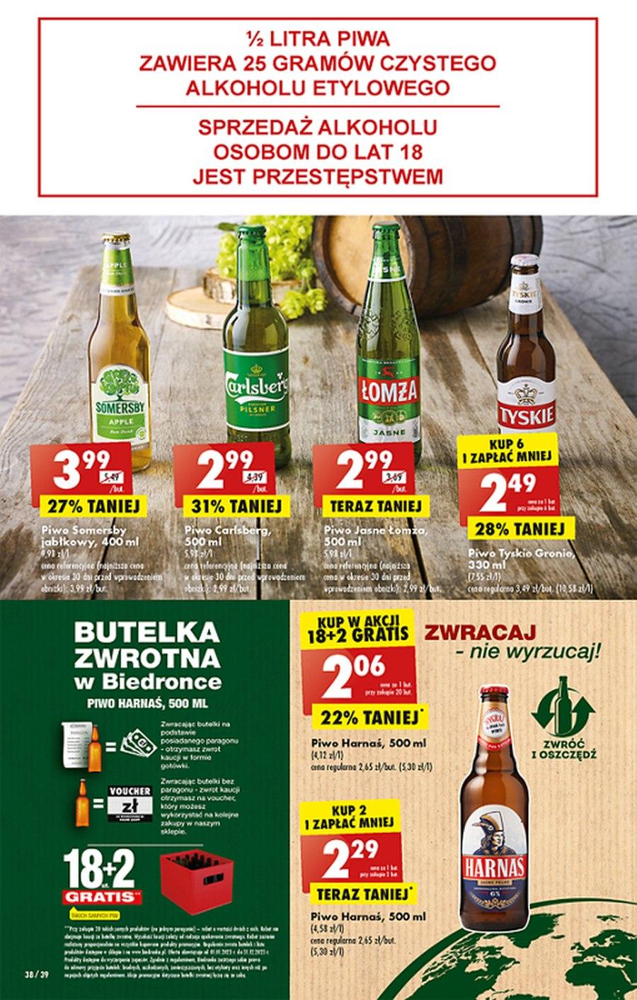 Gazetka promocyjna Biedronka str. 38