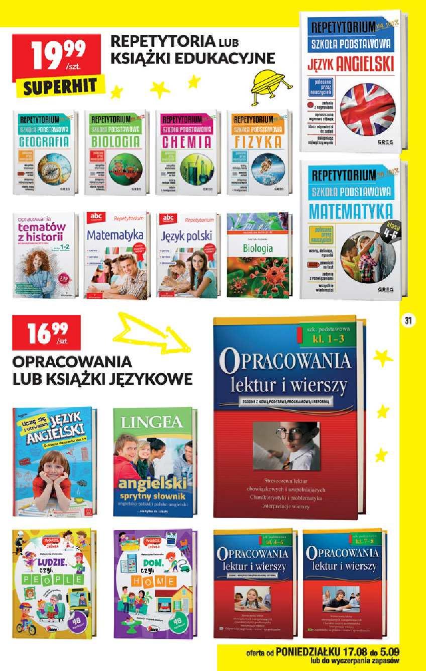 Gazetka promocyjna Biedronka str. 31