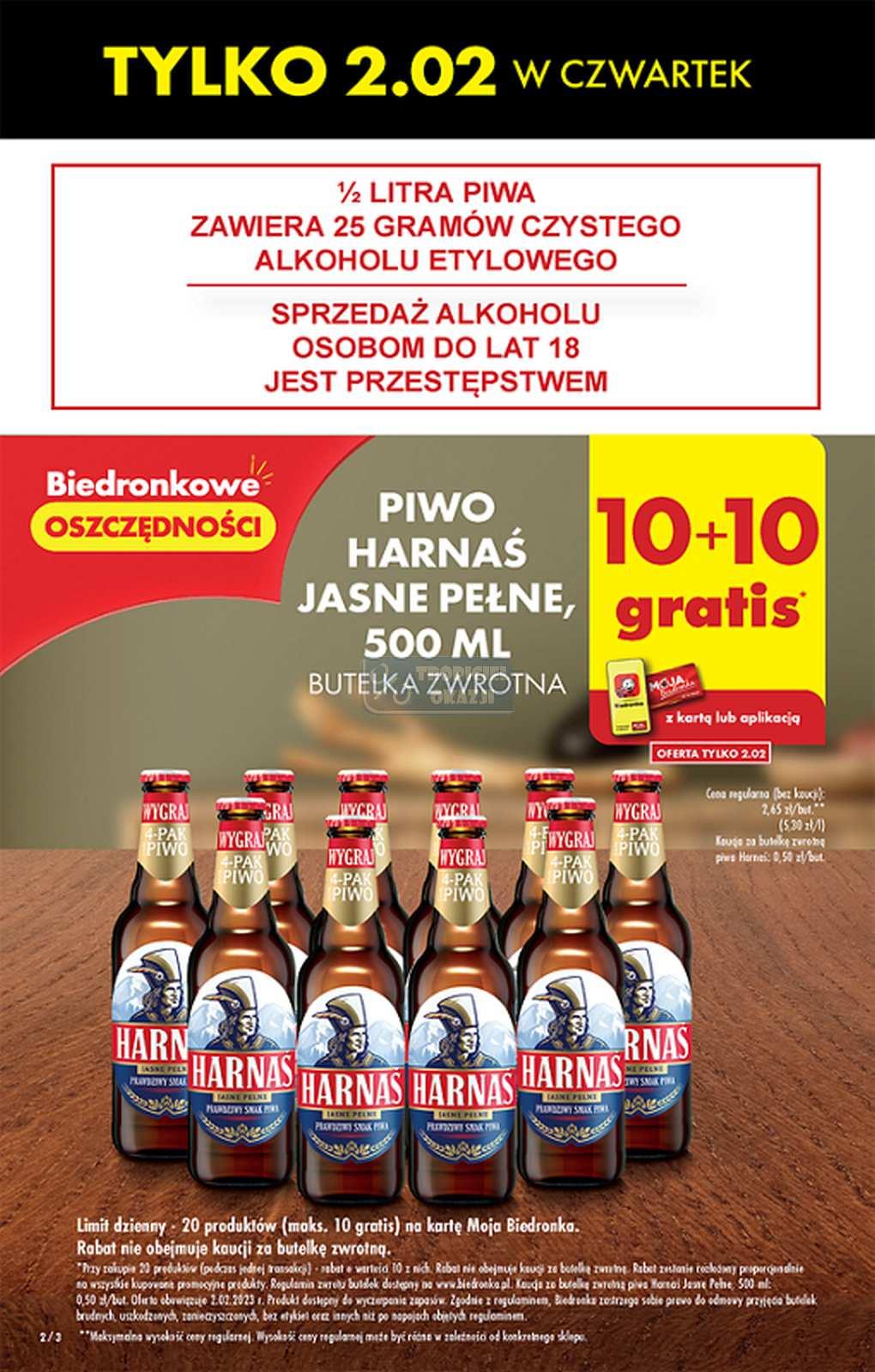 Gazetka promocyjna Biedronka str. 2