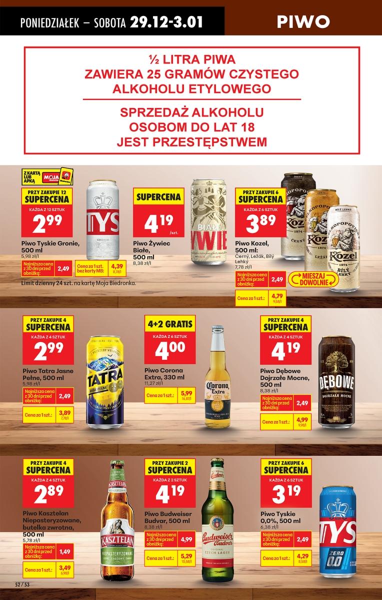 Gazetka promocyjna Biedronka str. 52