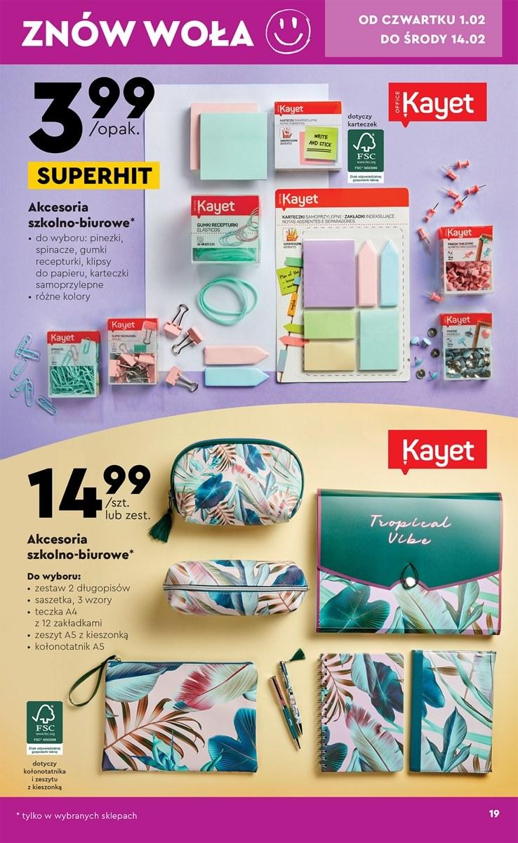 Gazetka promocyjna Biedronka str. 19