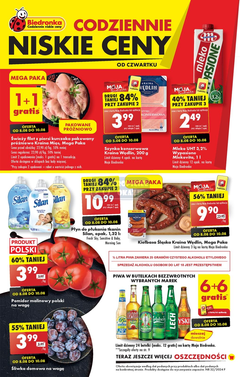 Gazetka promocyjna Biedronka str. 1