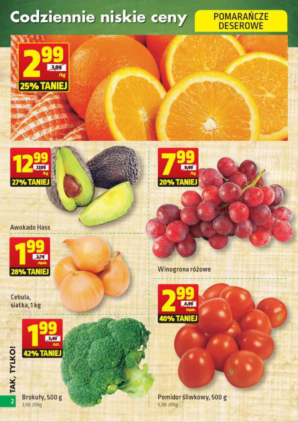 Gazetka promocyjna Biedronka str. 2