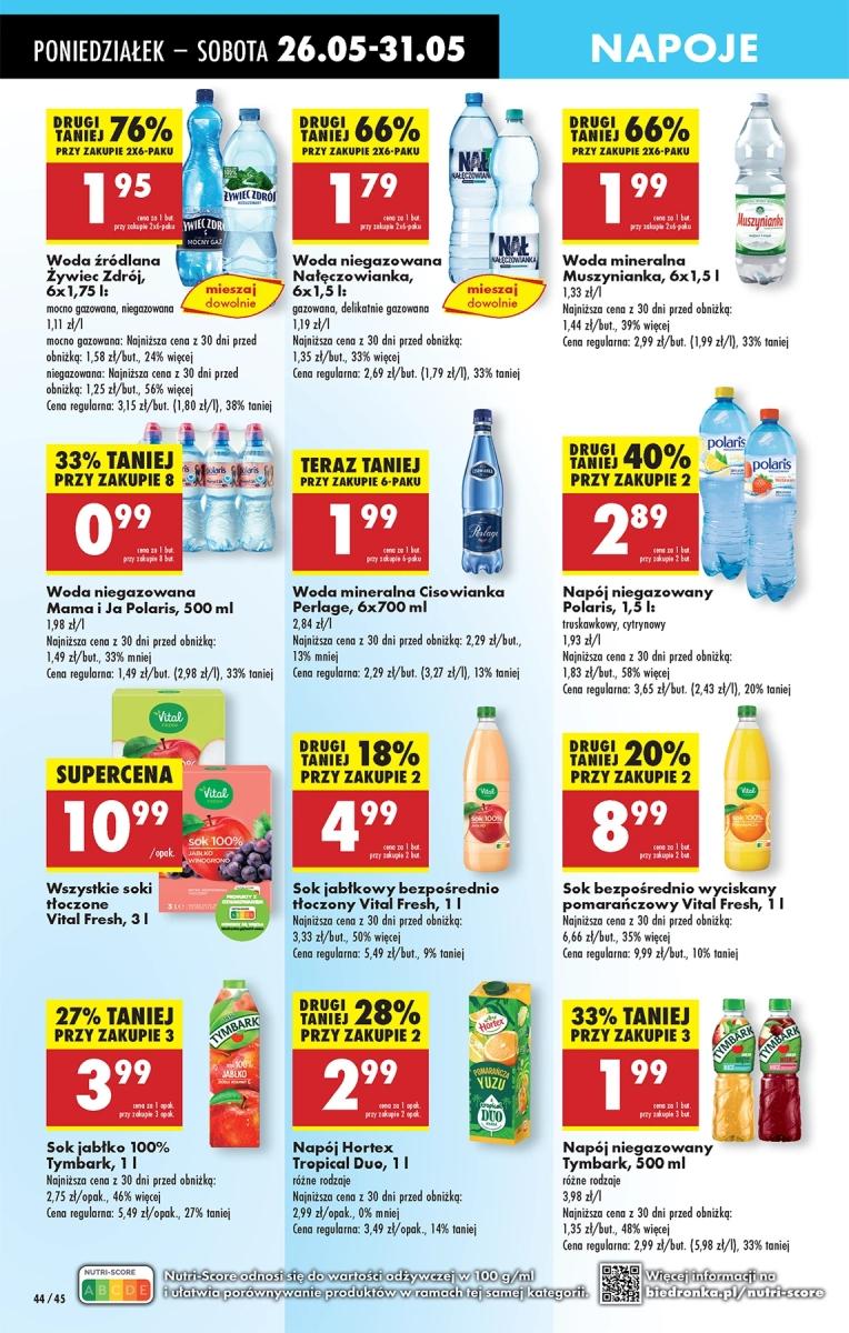 Gazetka promocyjna Biedronka str. 44
