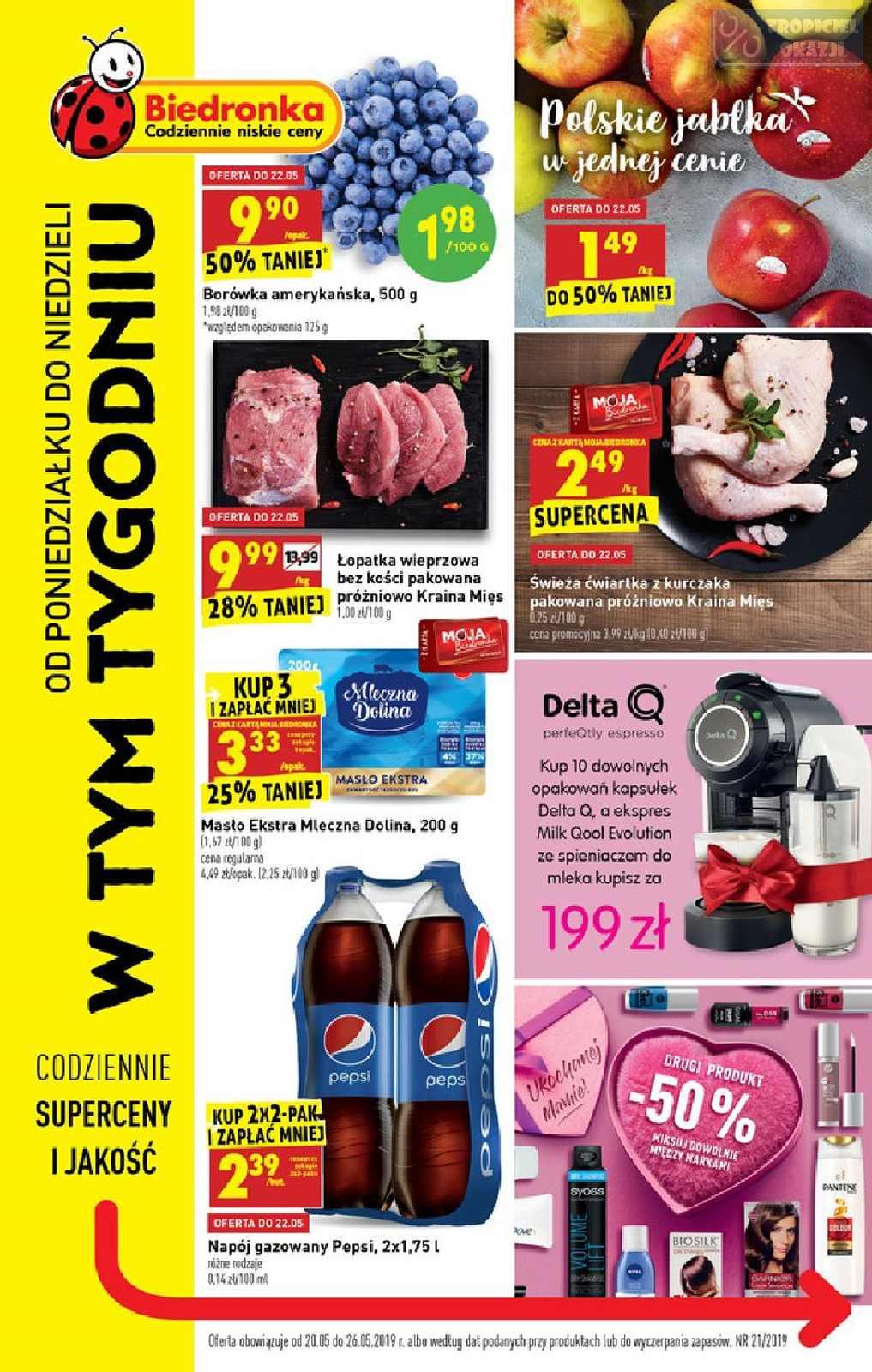 Gazetka promocyjna Biedronka str. 1