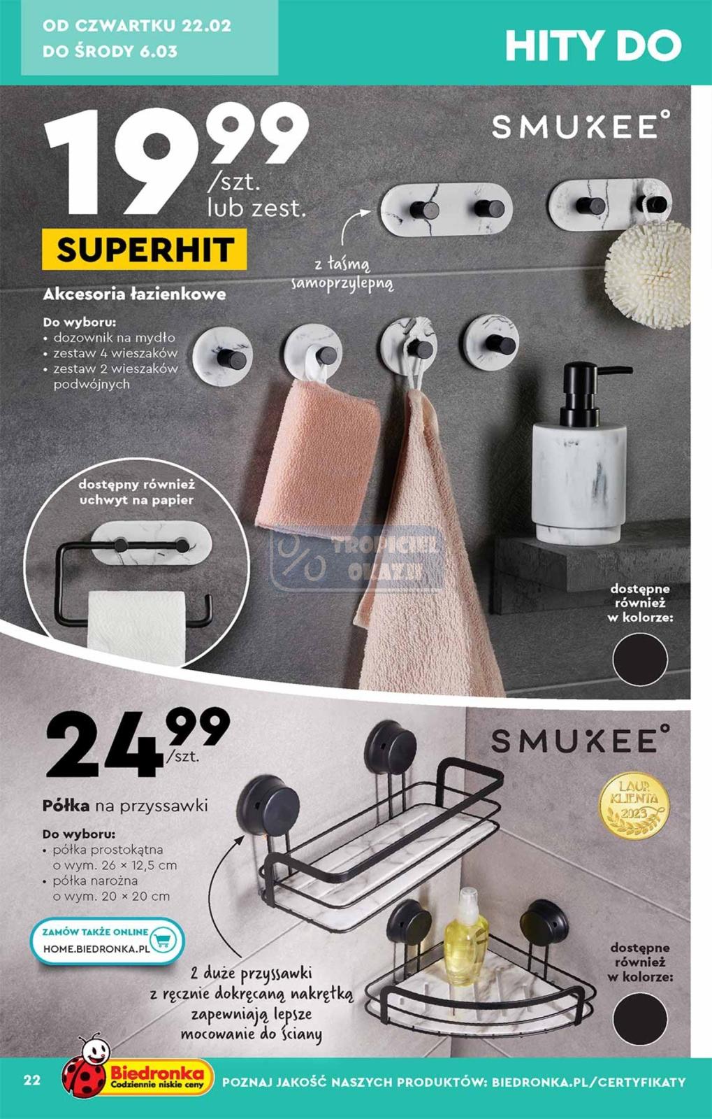 Gazetka promocyjna Biedronka str. 22