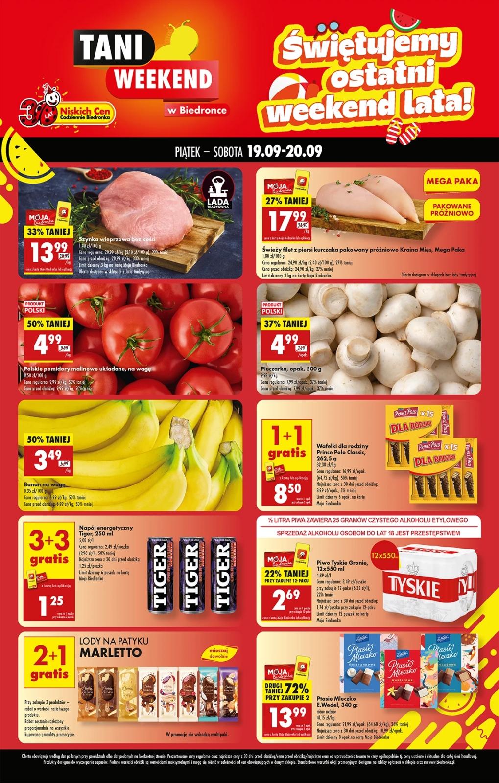 Gazetka promocyjna Biedronka str. 1