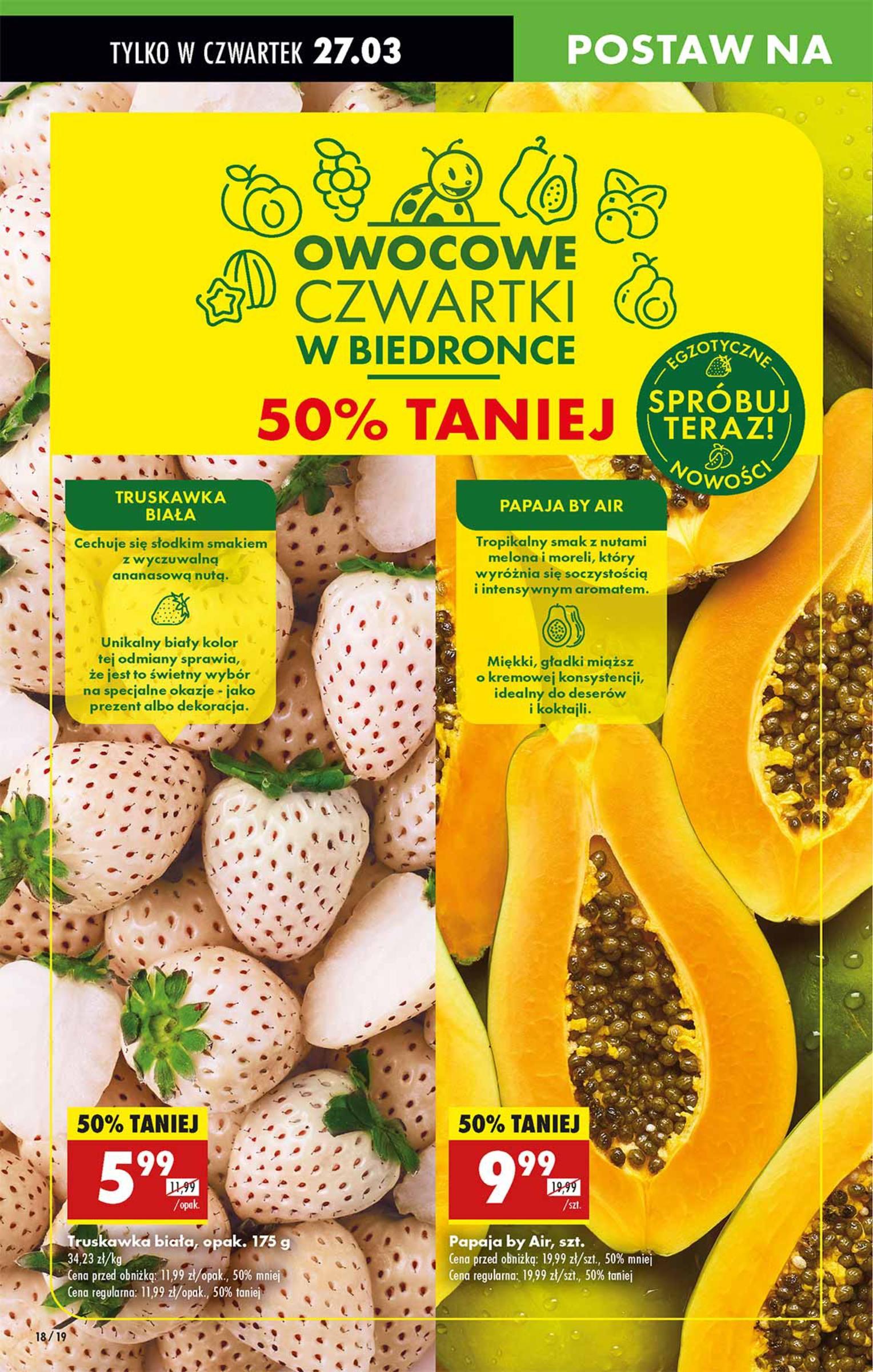 Gazetka promocyjna Biedronka str. 18