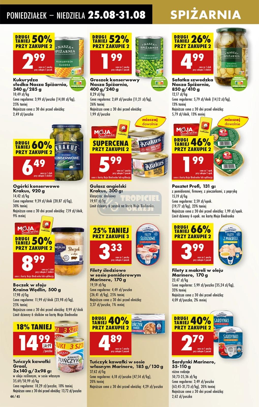 Gazetka promocyjna Biedronka str. 58