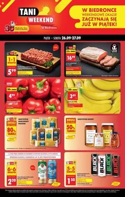Biedronka Tani weekend