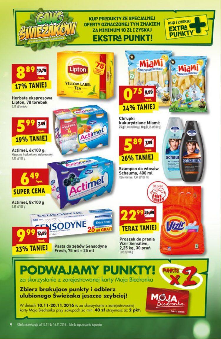 Gazetka promocyjna Biedronka str. 4
