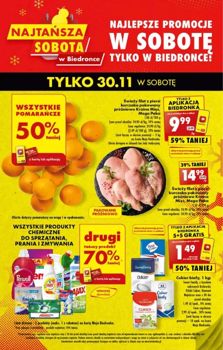 Gazetka promocyjna Biedronka str. 1