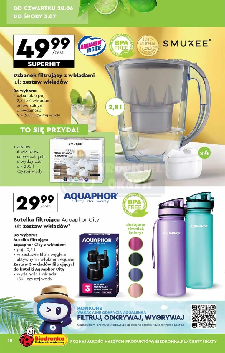Gazetka promocyjna Biedronka str. 18