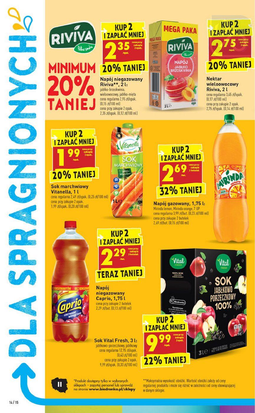 Gazetka promocyjna Biedronka str. 14