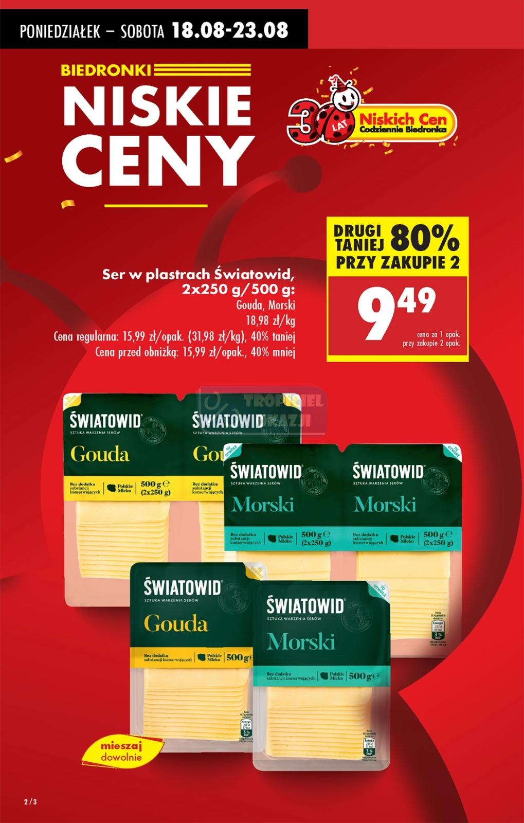 Gazetka promocyjna Biedronka str. 2