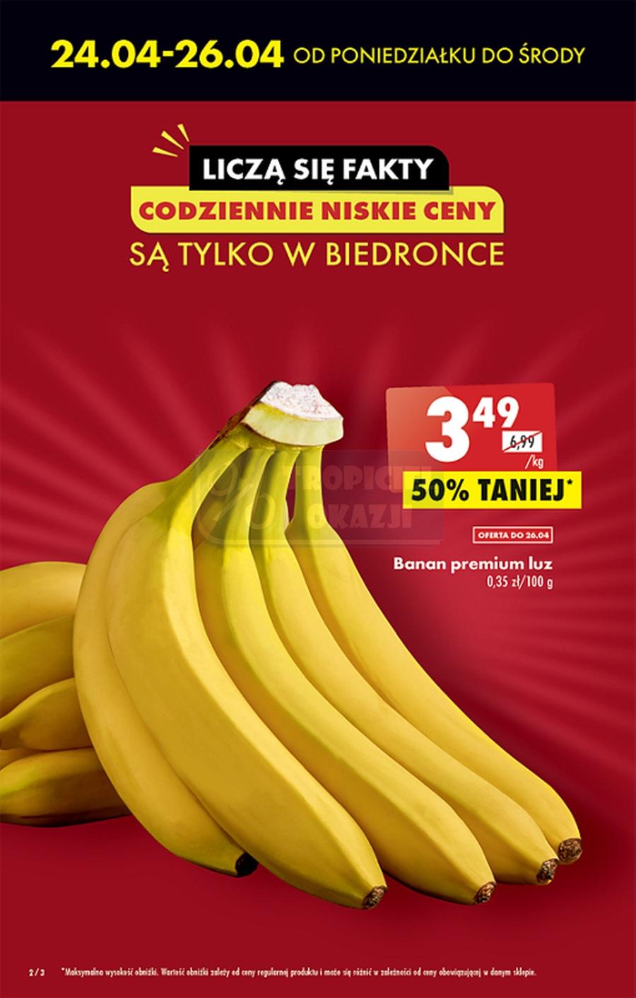 Gazetka promocyjna Biedronka str. 2