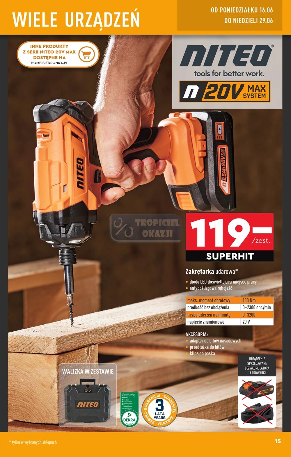 Gazetka promocyjna Biedronka str. 15