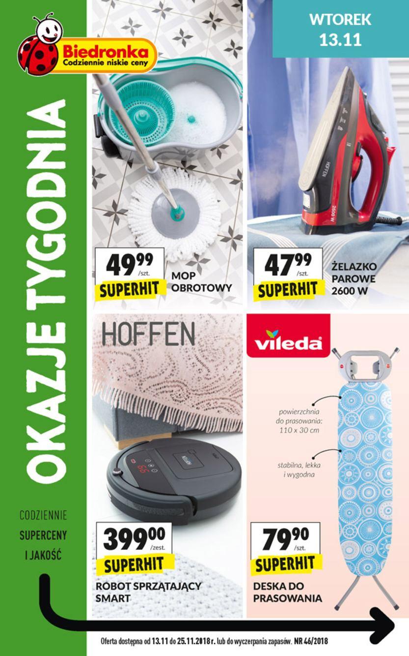 Gazetka promocyjna Biedronka str. 1