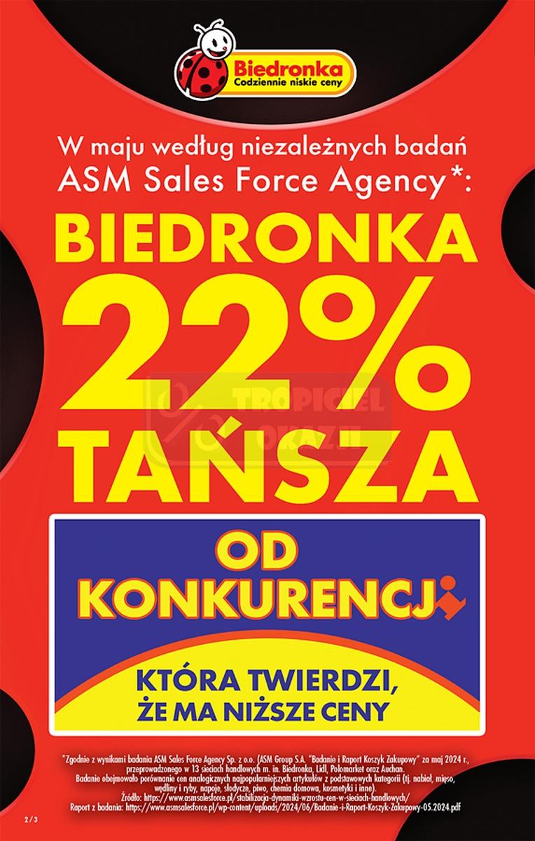 Gazetka promocyjna Biedronka str. 2