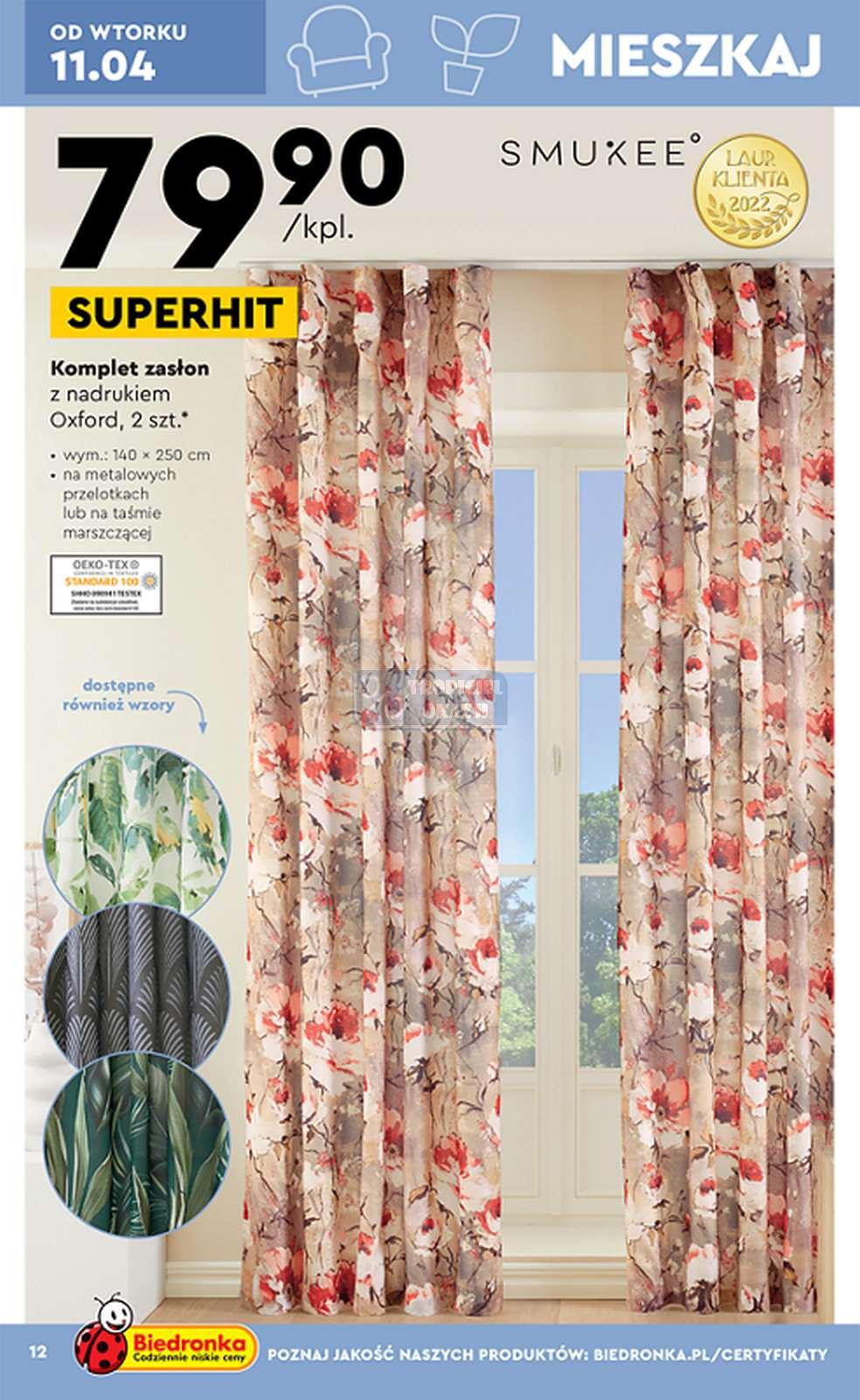 Gazetka promocyjna Biedronka str. 12