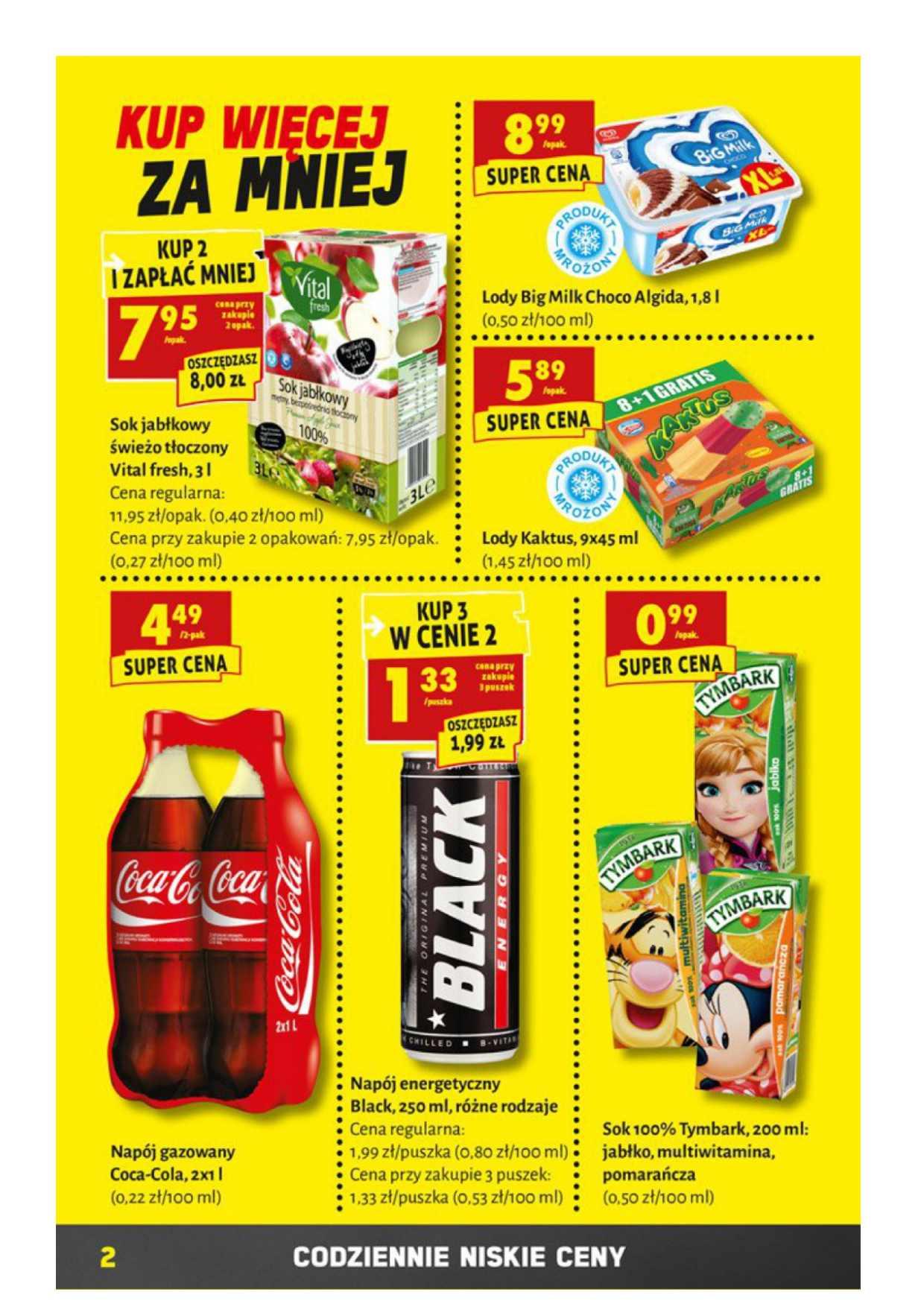 Gazetka promocyjna Biedronka str. 2