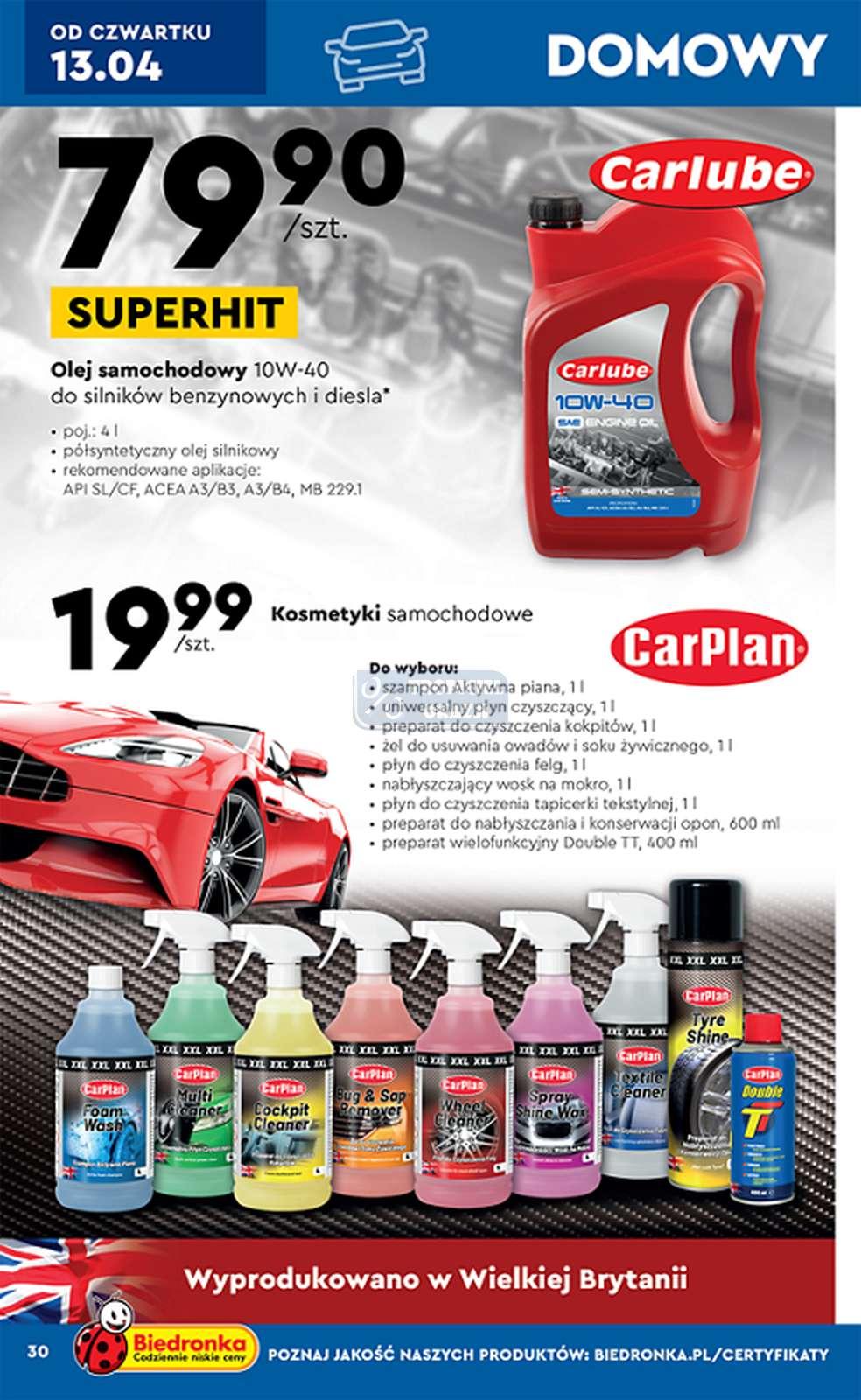 Gazetka promocyjna Biedronka str. 30