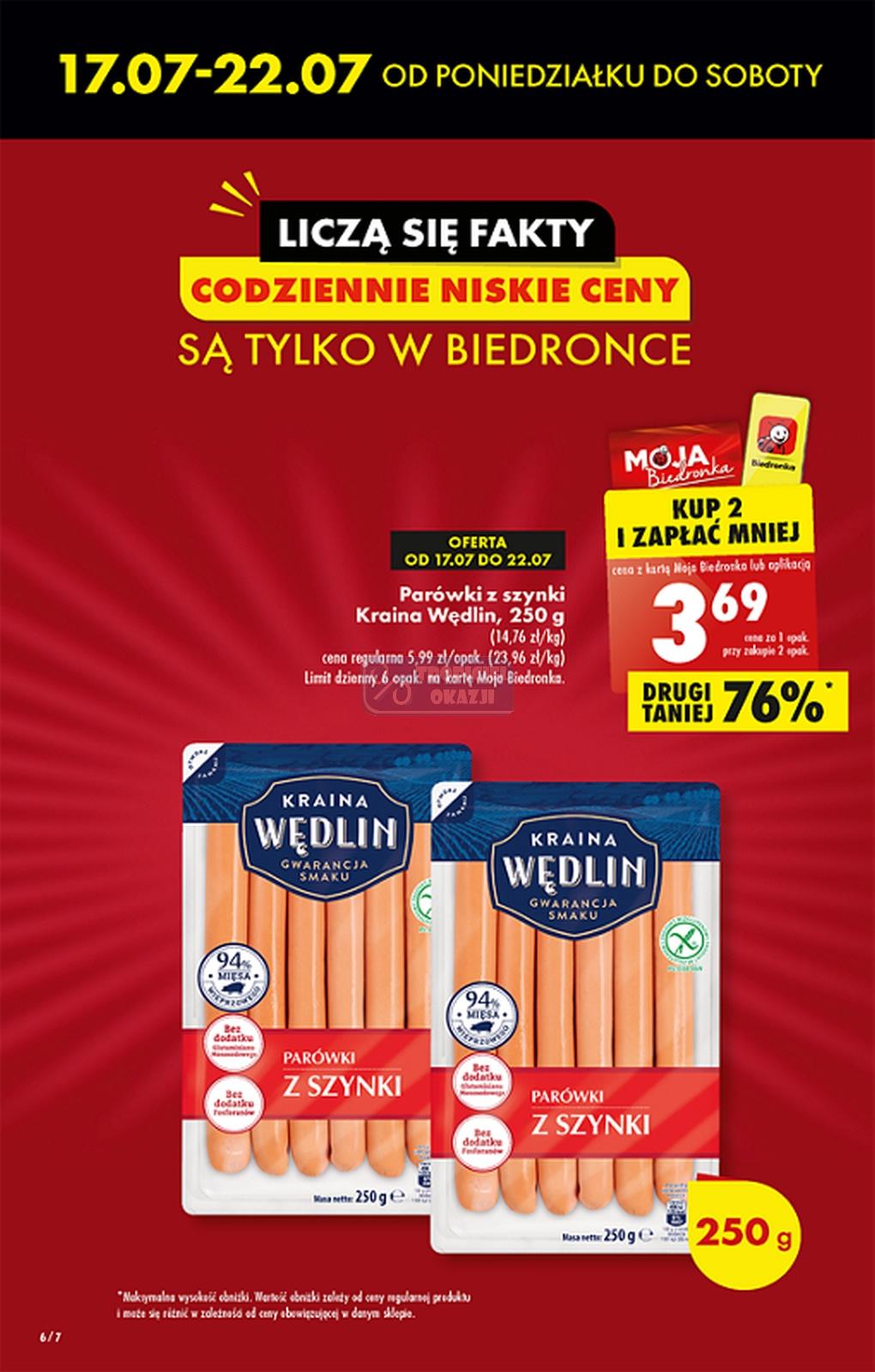 Gazetka promocyjna Biedronka str. 6