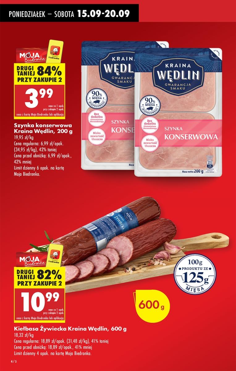 Gazetka promocyjna Biedronka str. 4