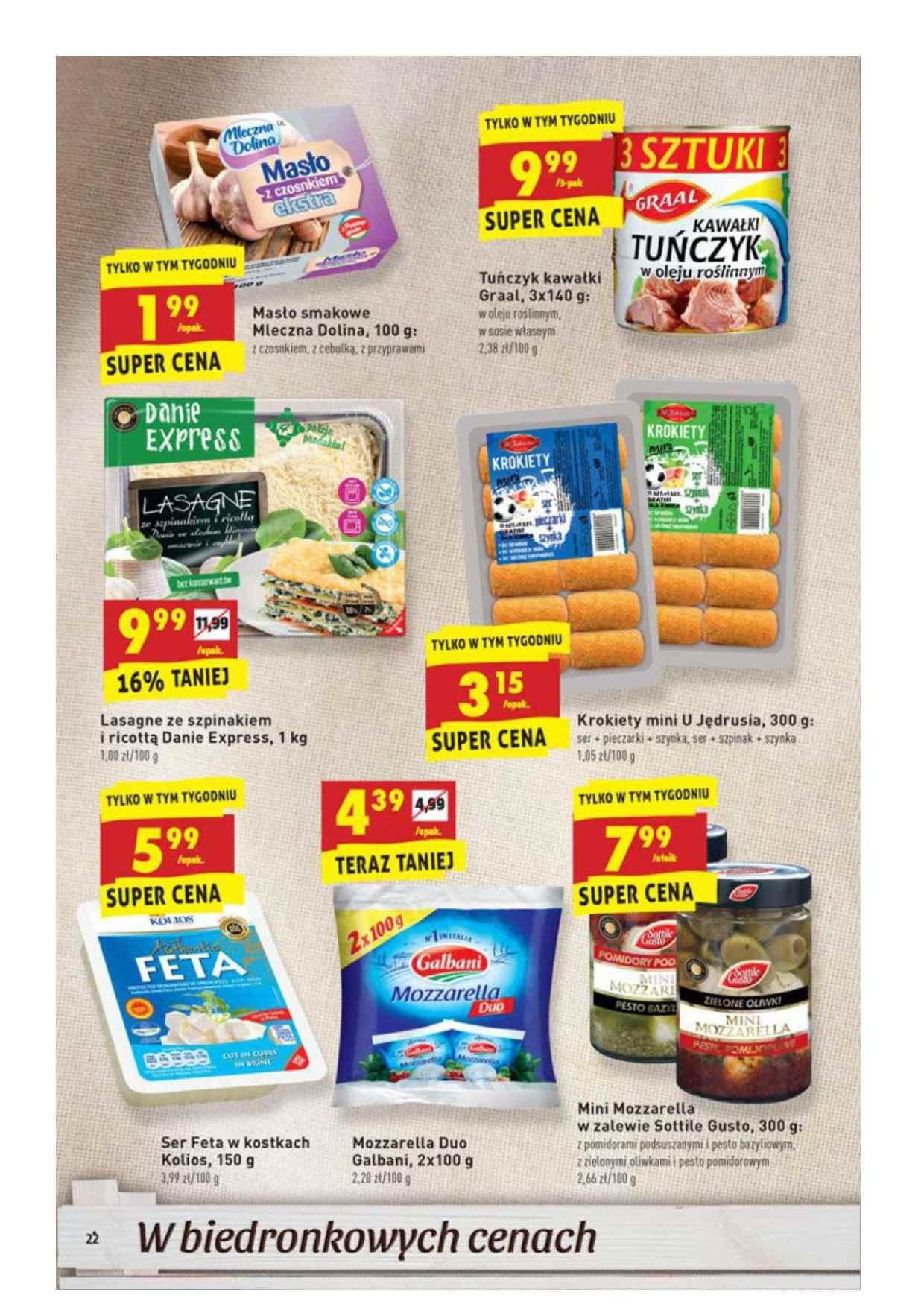 Gazetka promocyjna Biedronka str. 22